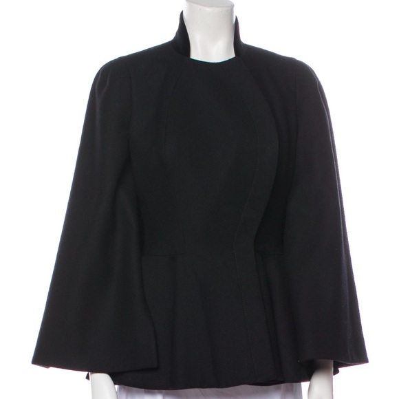 Alexander McQueen virgin wool cape. Size 4 IT 40 - Picture 1 of 4